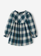 Toddler Girls Plaid Babydoll Dress