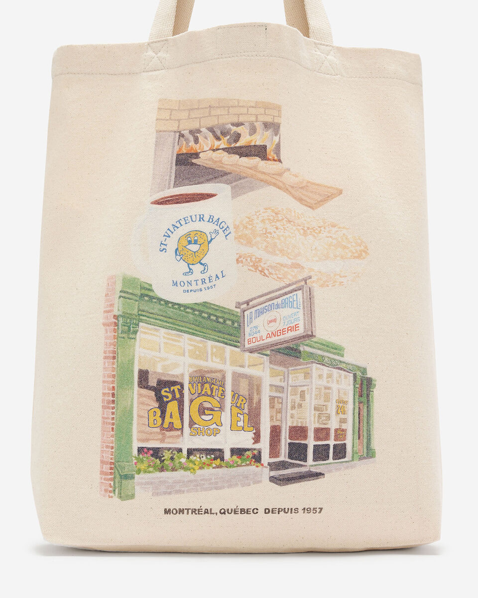 Roots X St-Viateur Tote