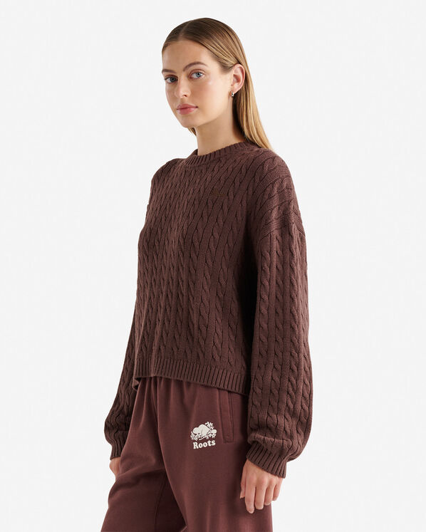 Roots Cable Crew Sweater