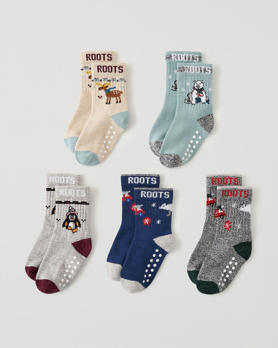 Toddler Winter Sock 5 Pack, Accessories