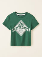 T-shirt décontracté Beaver Canoe pour tout-petits