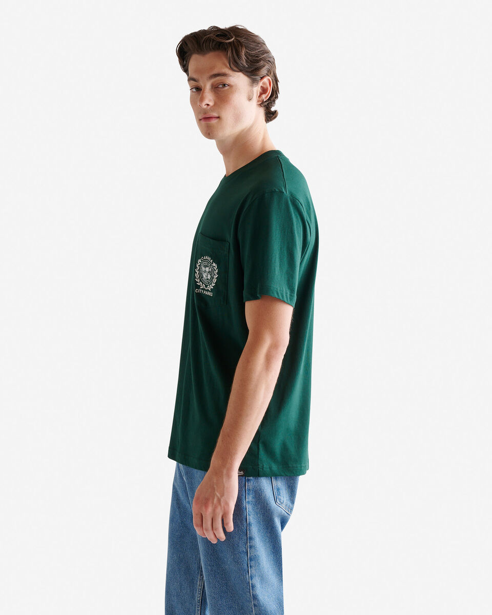 Mens Roots Park Pocket T-Shirt