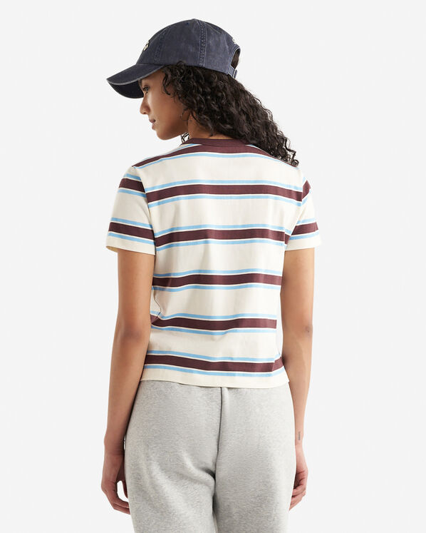 Womens Myrle Striped Short Sleeve T-Shirt