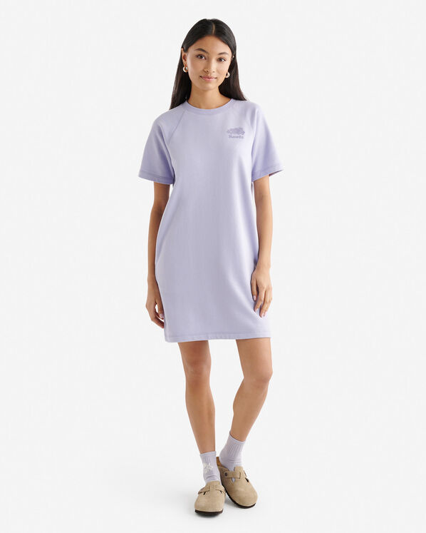 Organic Cooper Short Sleeve Sweat Dress