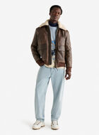 Leather Aviator Jacket