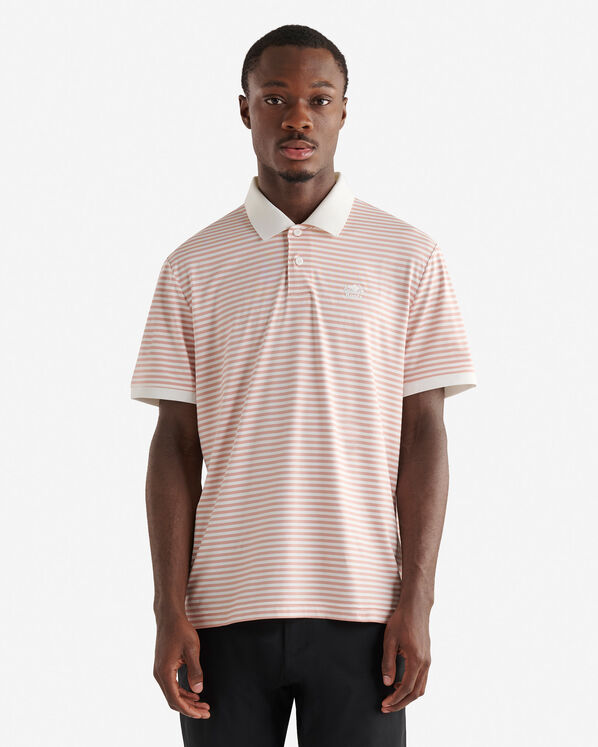 Renew Knit Striped Polo