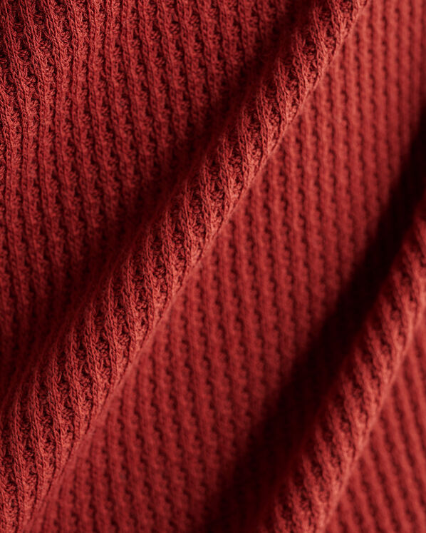 Waffle Long Sleeve Crew