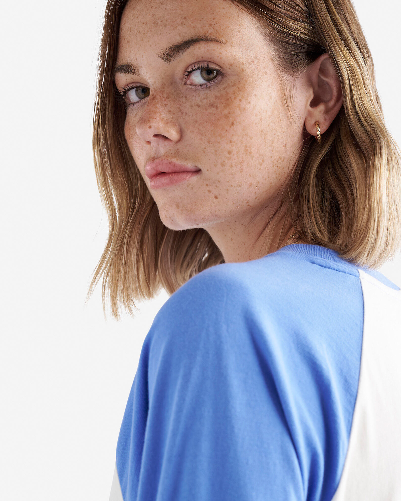 Womens Organic Cooper Baseball T-shirt