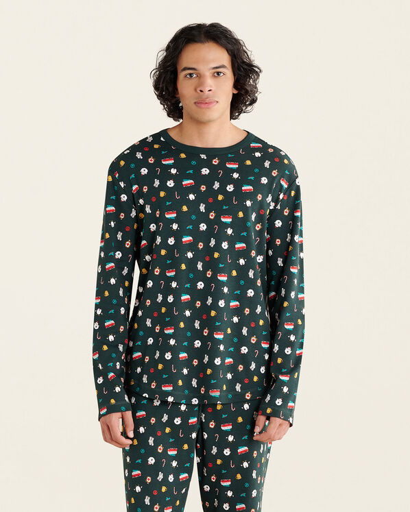 Haut de pyjama d’hiver Hommes