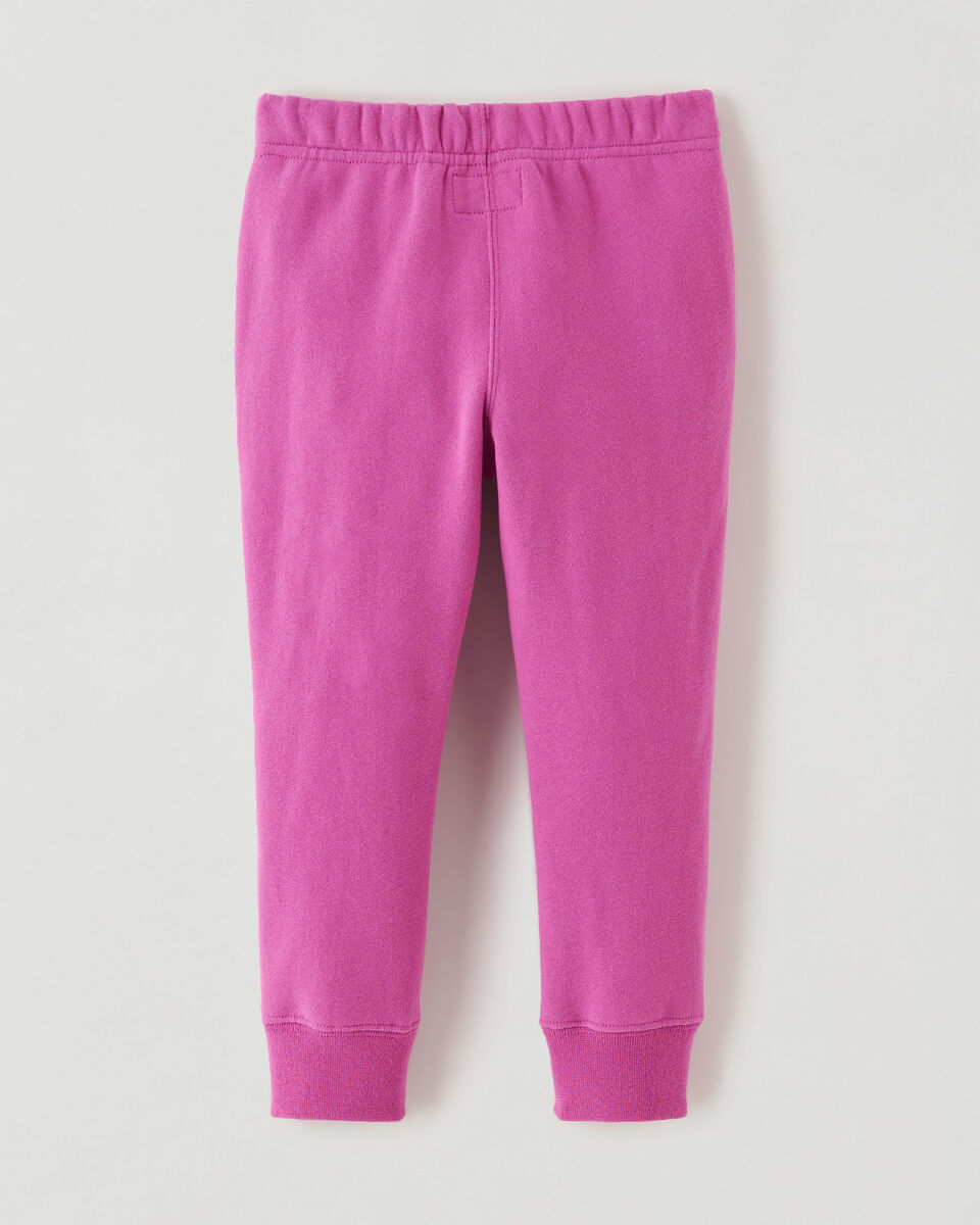 Toddler Girls Organic Slim Cuff Sweatpant