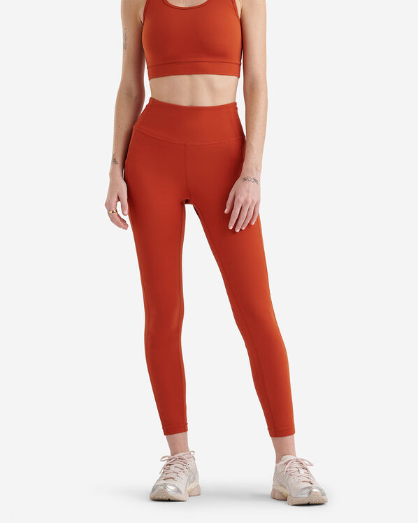 Women's Orange Leggings - Roots