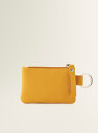 Pochette à glissière en cuir Cervino