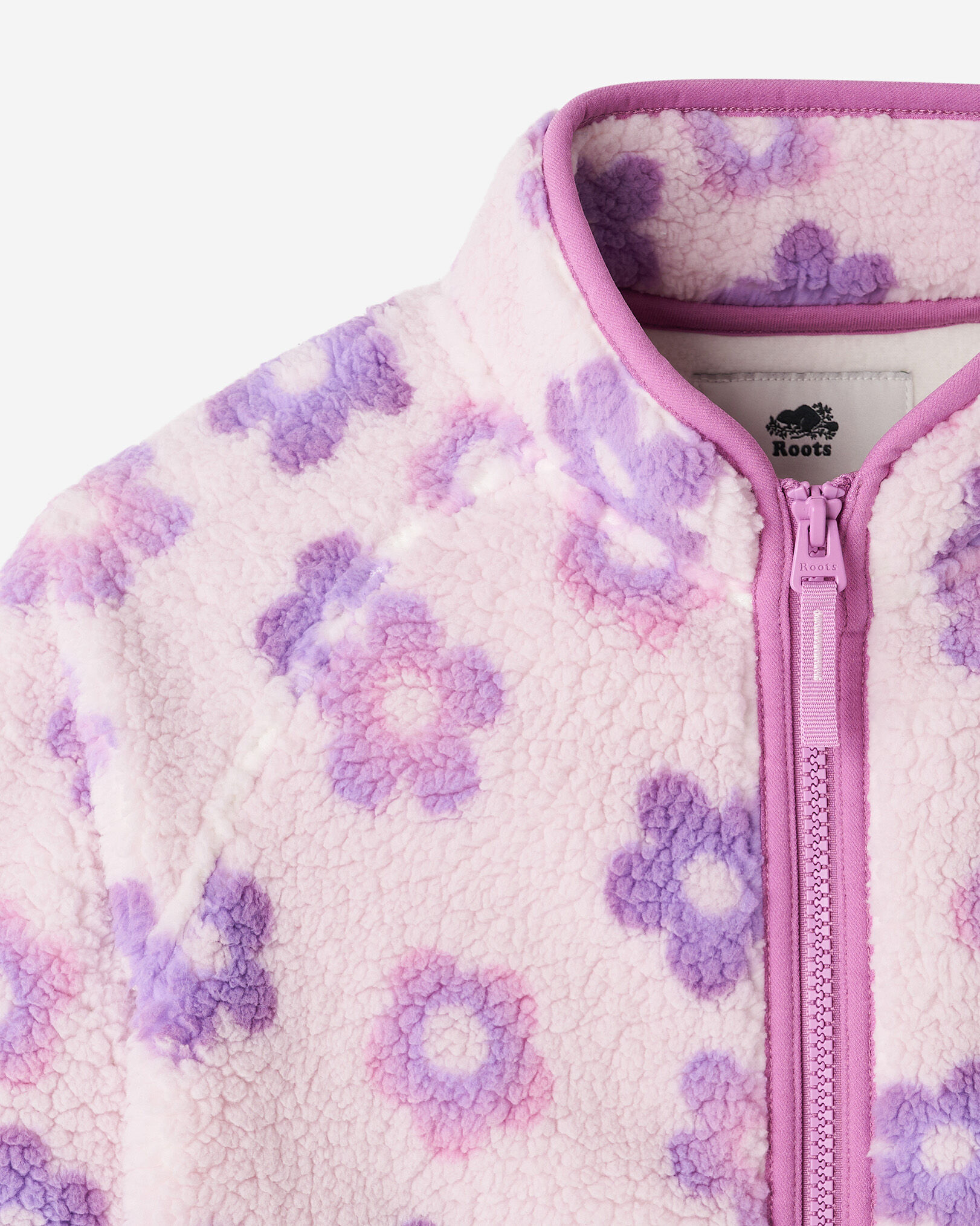 Girls Petal Pop Shearling Jacket