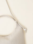Mini sac Lola en cuir tressé
