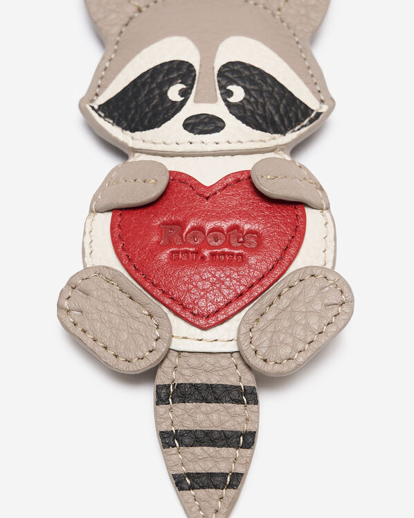 Racoon Charm Keychain
