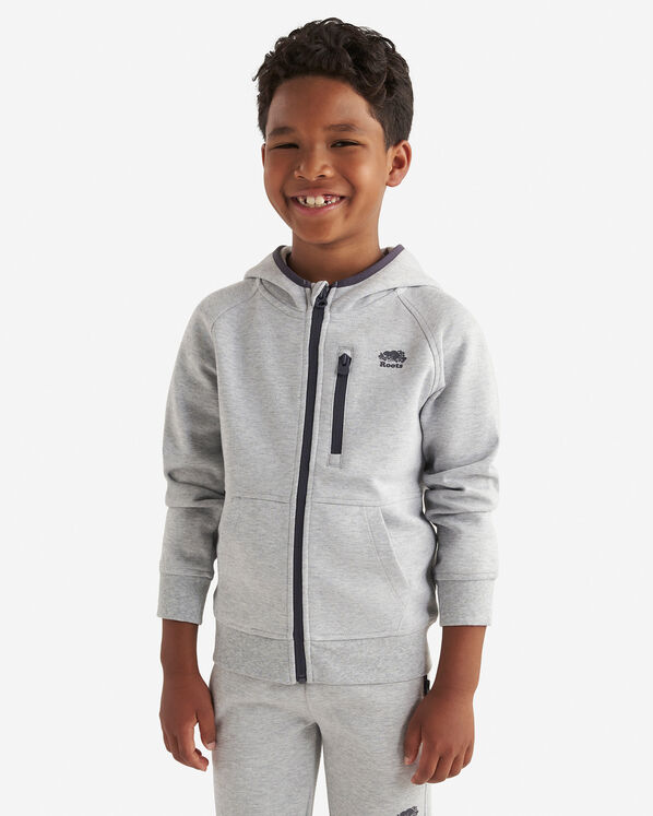 Kids Recover Interlock Full Zip Hoodie