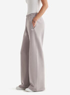Pantalon en molleton nuage à jambe large