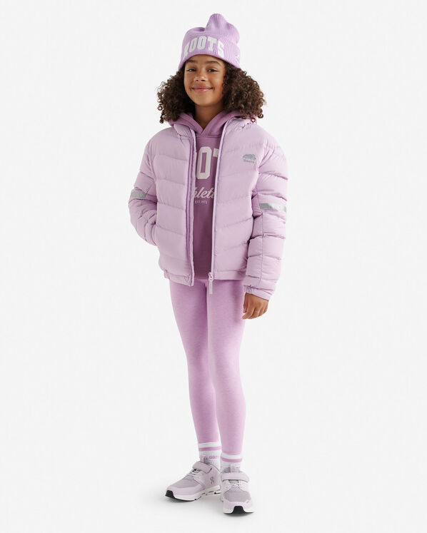 Blouson compressible en duvet Roots pour enfants Blouson compressible en duvet Roots pour enfants