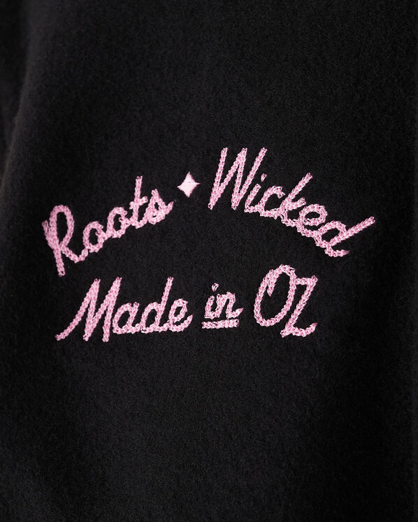 Kids Roots X Wicked Varsity Jacket