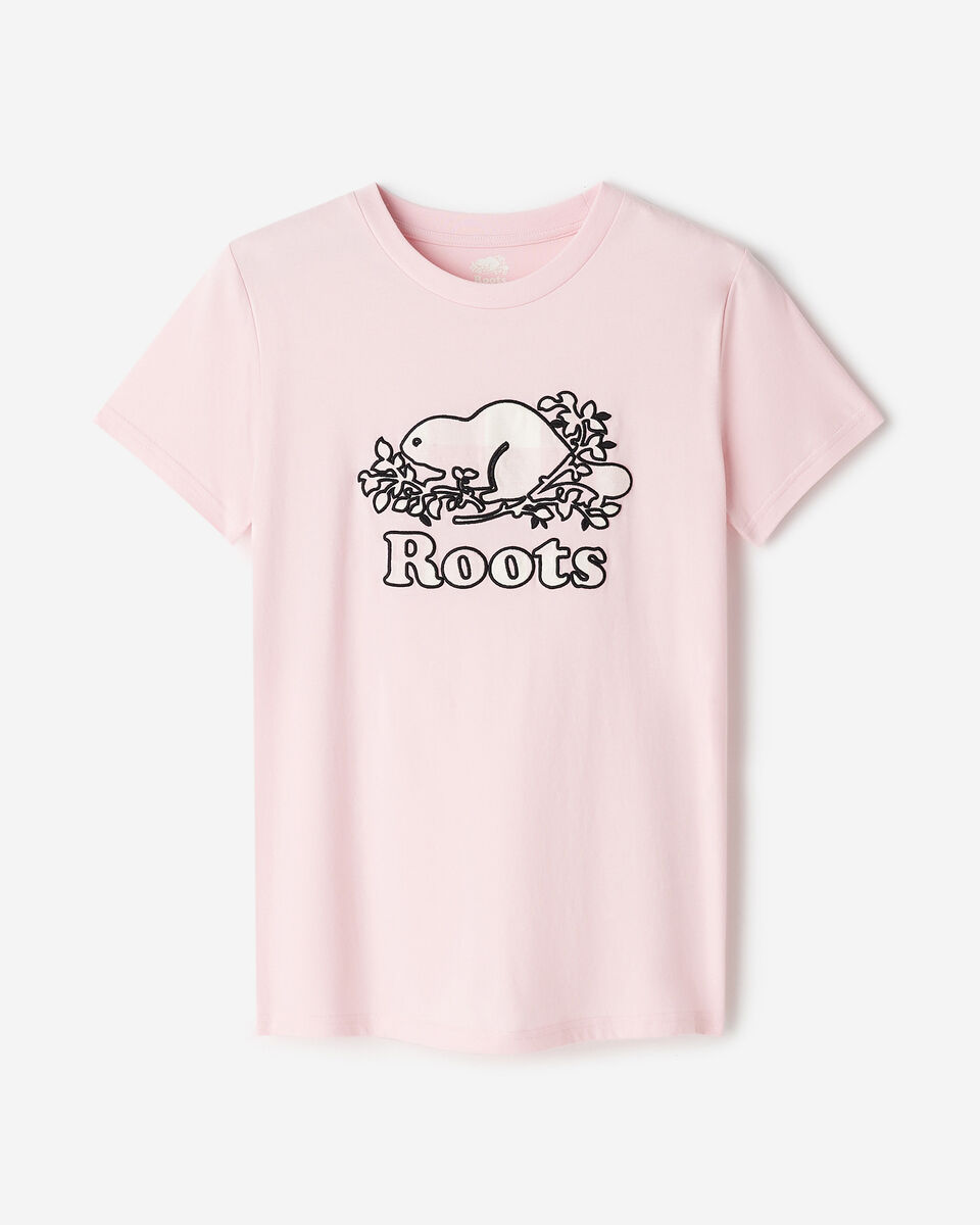 T-shirt Cooper &agrave; carreaux pour femme