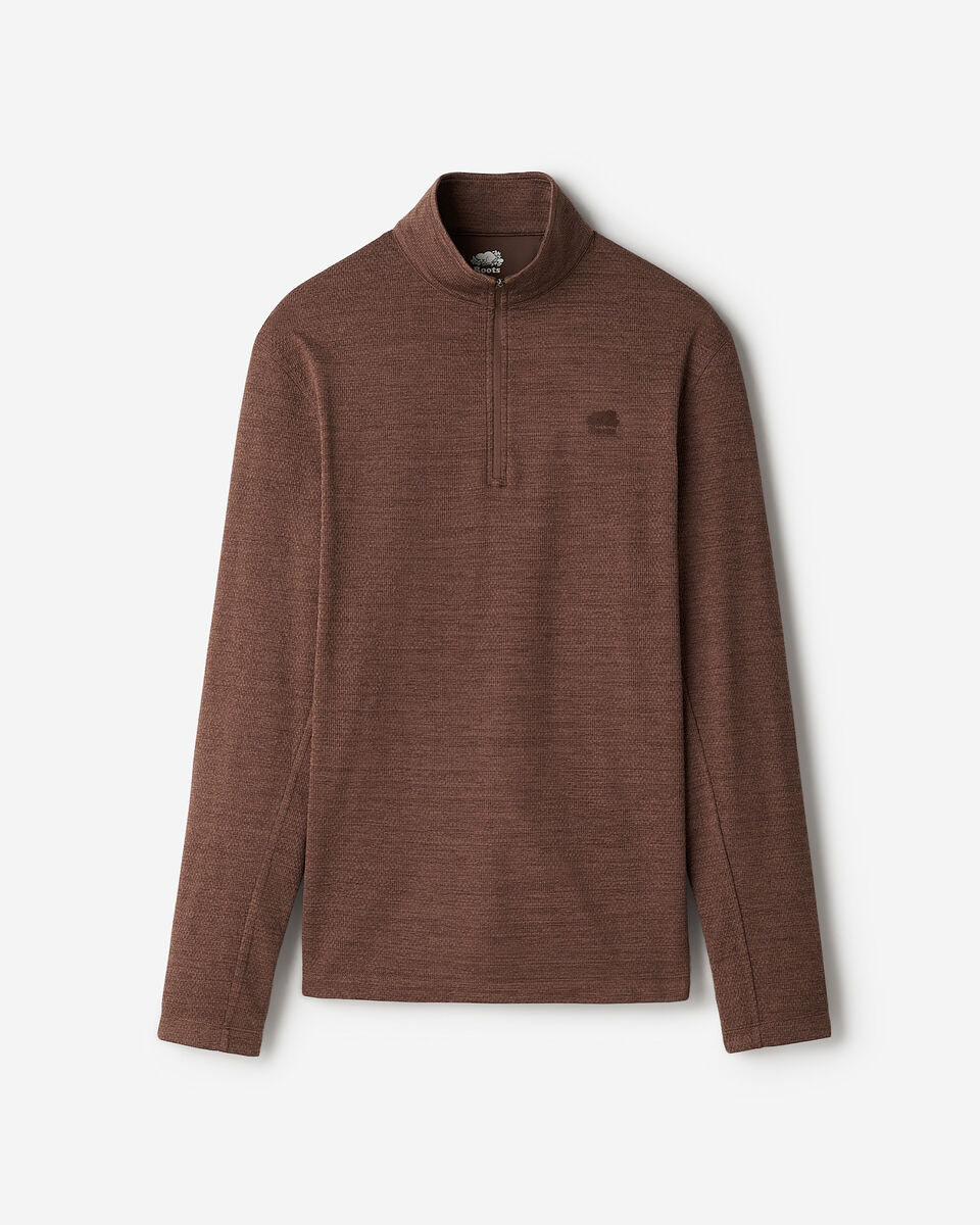 Chandail &agrave; glissi&egrave;re sport textur&eacute;
