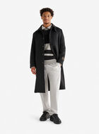 Long Wool Blend Coat
