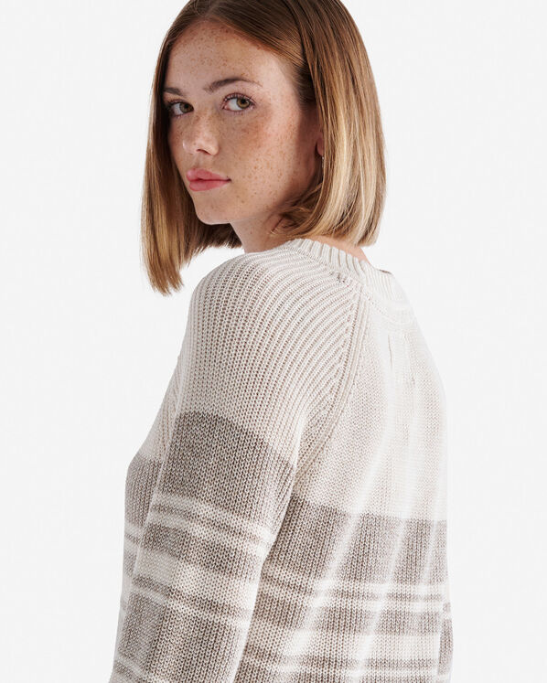 Cabin Stripe Shaker Crew Sweater Cabin Stripe Shaker Crew Sweater