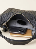 Mini sac Lola en cuir tressé