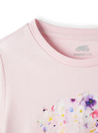 T-shirt ajust&eacute; &agrave; motif floral pour enfants