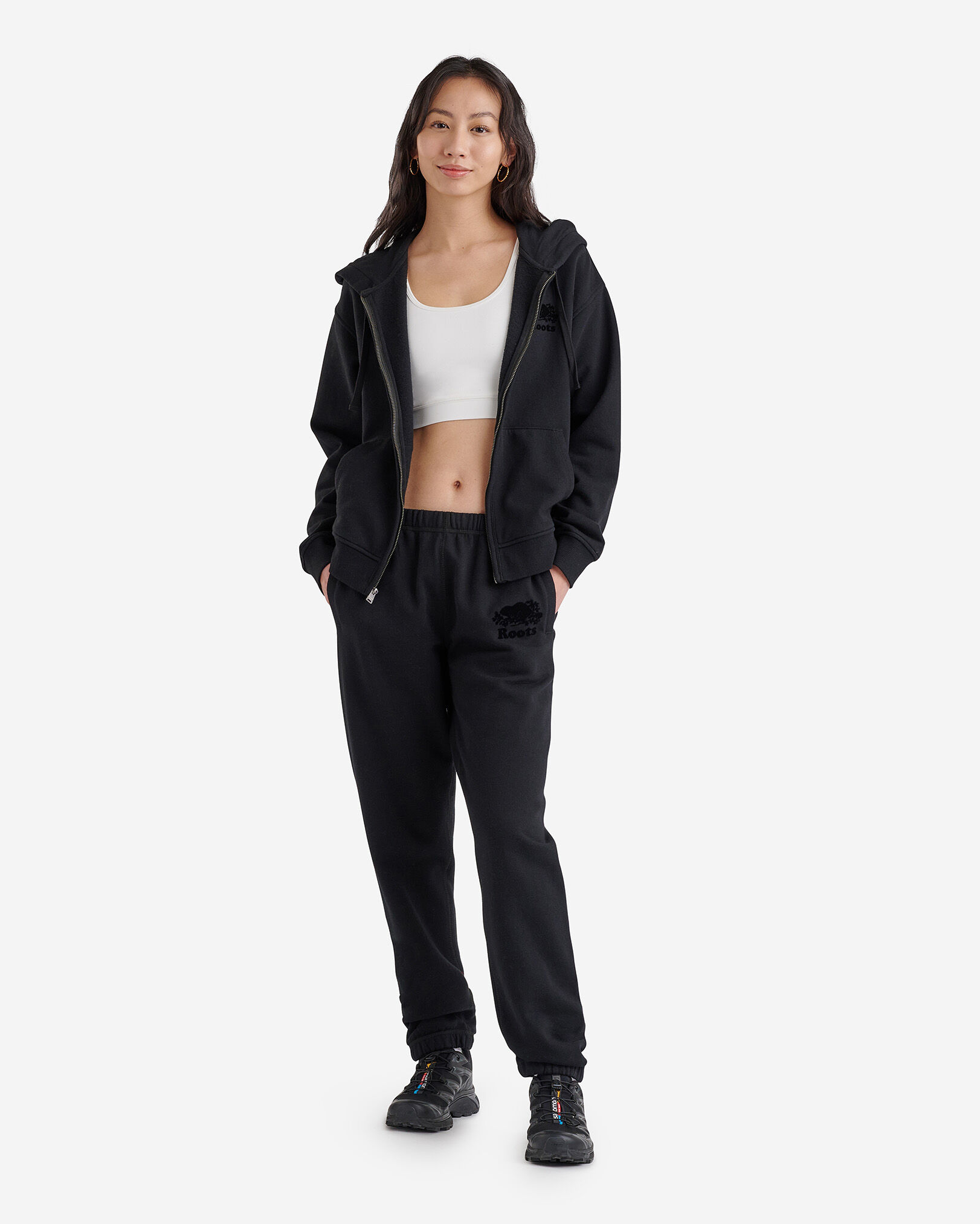 Roots hot sale tracksuit womens