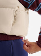 Roots Down Puffer Crop Vest