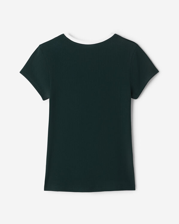 Roots Rib Short Sleeve T-Shirt