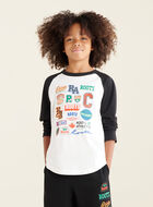 T-shirt à manches raglan Légendes pour enfants