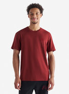 T-shirt poivré en coton bio pour hommes