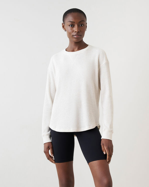 Waffle Longsleeve Top