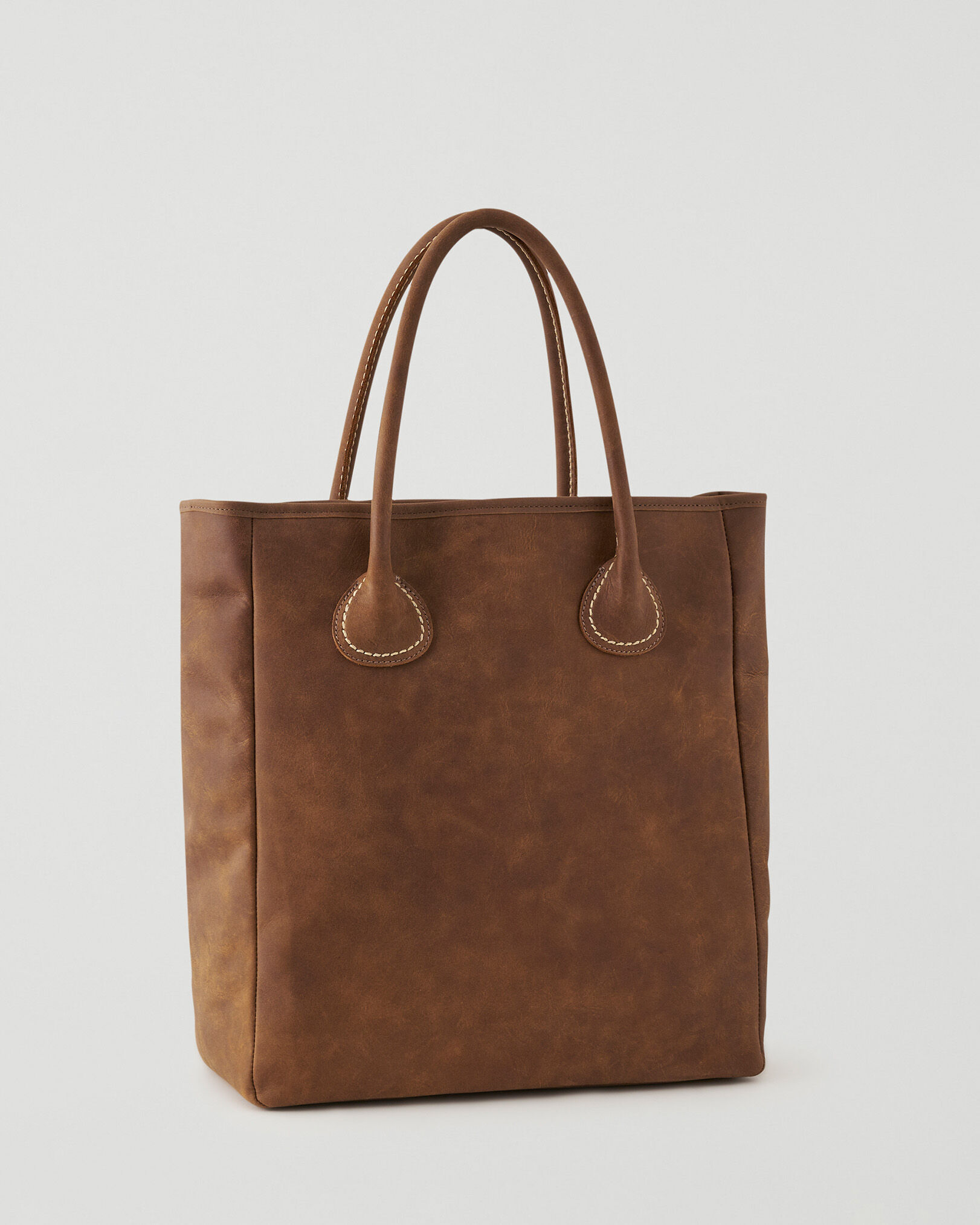 Roots shop leather tote
