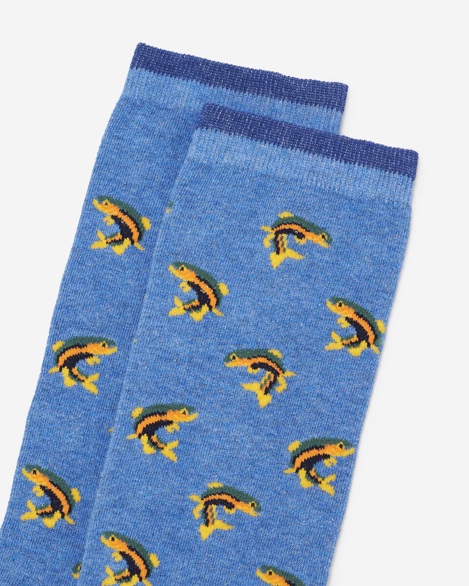 Mens True Nature Print Sock