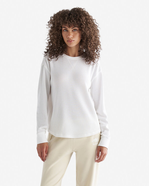 Waffle Long Sleeve Top