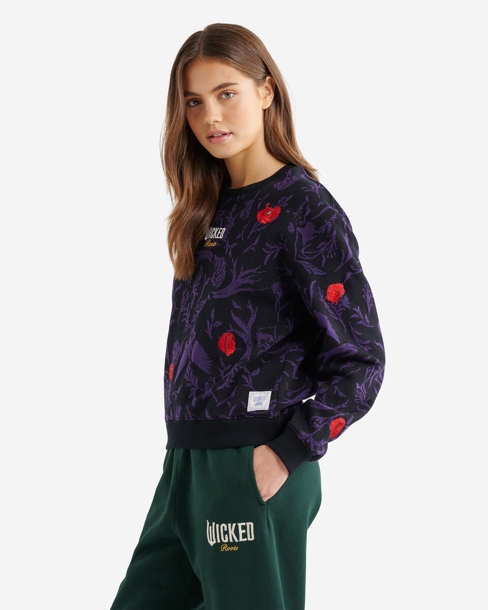 Chandail à col rond floral Roots X Wicked