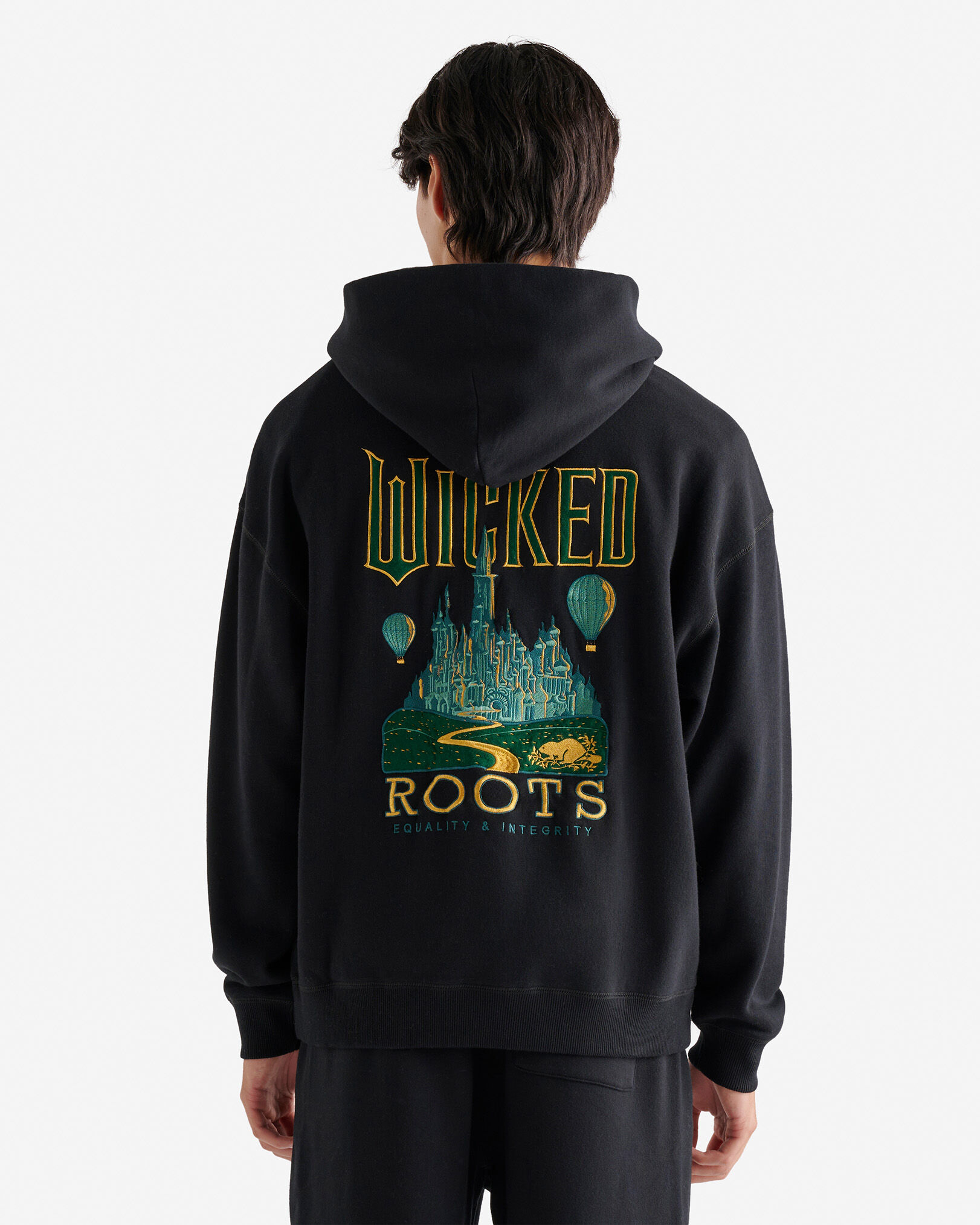 Green roots hoodie deals