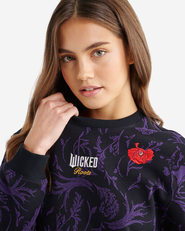 Roots X Wicked Floral Print Crew