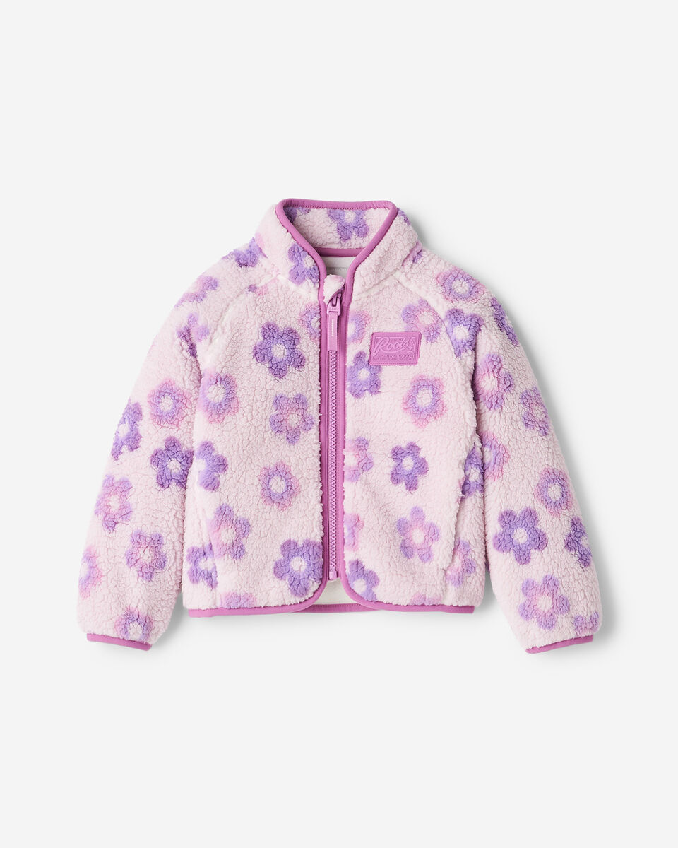 Toddler Girls Petal Pop Shearling Jacket