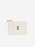 Monogram Wristlet Ivory