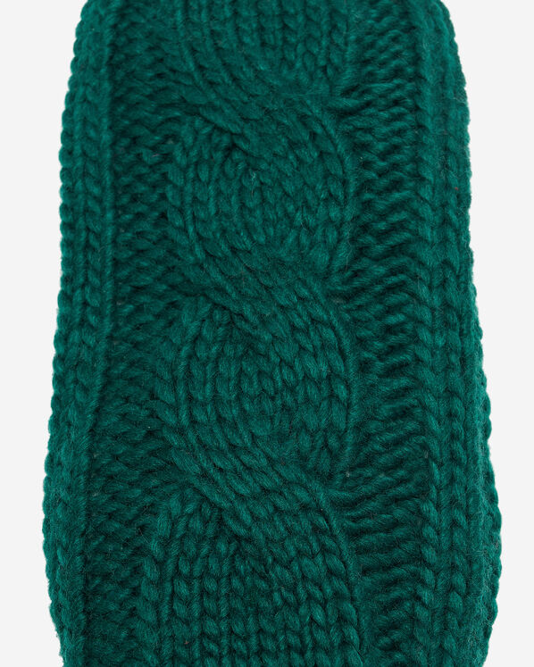 Mitaines en tricot torsad&eacute; Olivia pour adulte