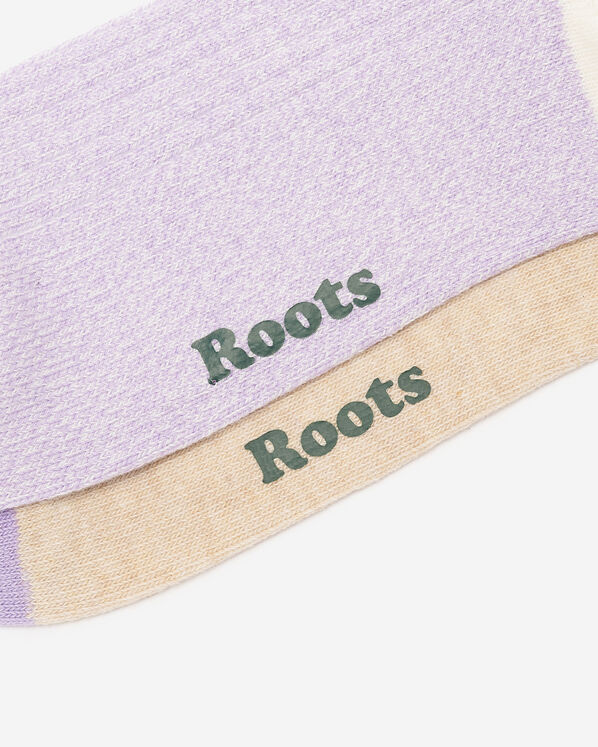 Adult Cotton Cabin Ankle Sock 2 Pack