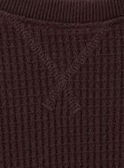 Waffle Long sleeve Top