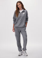 Pantalon cargo Cooper en molleton de coton bio