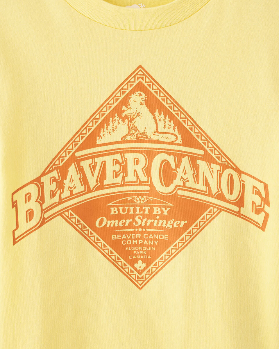 T-shirt décontracté Beaver Canoe pour tout-petits