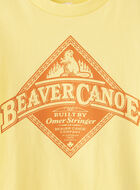 T-shirt décontracté Beaver Canoe pour tout-petits