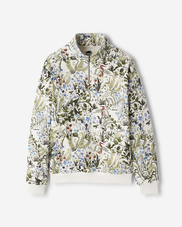 Heather One Half Zip Stein